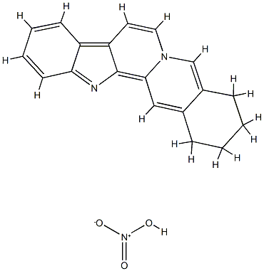 SEMPERVIRINE NITRATE, 5436-46-4, 结构式