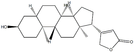 3-表洋地黄毒苷元, 545-52-8, 结构式