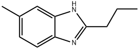 1H-Benzimidazole,5-methyl-2-propyl-(9CI) 结构式