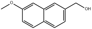 (7-甲氧基萘-2-基)甲醇, 5665-20-3, 结构式