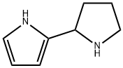 2-(吡咯烷-2-基)-1H-吡咯, 5666-13-7, 结构式