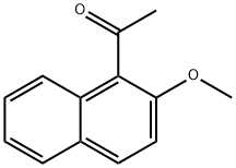 2-甲氧基-1-萘乙酮, 5672-94-6, 结构式