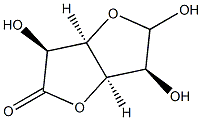 D-甘露呋喃糖醛酸,Γ-内酯 结构式