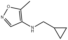 4-Isoxazolamine,N-(cyclopropylmethyl)-5-methyl-(9CI) 结构式