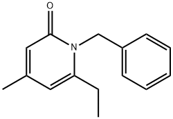 2(1H)-Pyridinone,6-ethyl-4-methyl-1-(phenylmethyl)-(9CI) 结构式