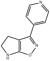 4H-Pyrrolo[3,2-d]isoxazole,5,6-dihydro-3-(4-pyridinyl)-(9CI) 结构式