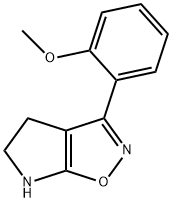 4H-Pyrrolo[3,2-d]isoxazole,5,6-dihydro-3-(2-methoxyphenyl)-(9CI) 结构式