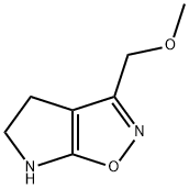 4H-Pyrrolo[3,2-d]isoxazole,5,6-dihydro-3-(methoxymethyl)-(9CI) 结构式