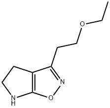 4H-Pyrrolo[3,2-d]isoxazole,3-(2-ethoxyethyl)-5,6-dihydro-(9CI) 结构式