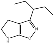 4H-Pyrrolo[3,2-d]isoxazole,3-(1-ethylpropyl)-5,6-dihydro-(9CI) 结构式