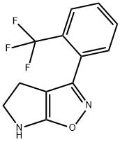 4H-Pyrrolo[3,2-d]isoxazole,5,6-dihydro-3-[2-(trifluoromethyl)phenyl]-(9CI) 结构式