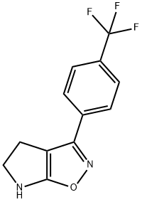 4H-Pyrrolo[3,2-d]isoxazole,5,6-dihydro-3-[4-(trifluoromethyl)phenyl]-(9CI) 结构式