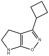 4H-Pyrrolo[3,2-d]isoxazole,3-cyclobutyl-5,6-dihydro-(9CI) 结构式