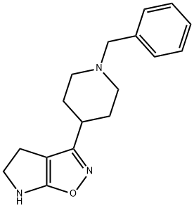 4H-Pyrrolo[3,2-d]isoxazole,5,6-dihydro-3-[1-(phenylmethyl)-4-piperidinyl]-(9CI) 结构式