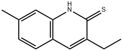 2(1H)-Quinolinethione,3-ethyl-7-methyl-(9CI) 结构式