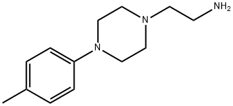 1-Piperazineethanamine,N-(4-methylphenyl)-(9CI) 结构式