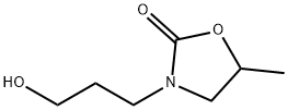 2-Oxazolidinone,3-(3-hydroxypropyl)-5-methyl-(7CI) 结构式