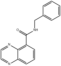 5-Quinoxalinecarboxamide,N-(phenylmethyl)-(9CI) 结构式