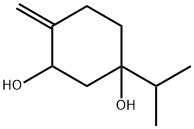 1,3-Cyclohexanediol,4-methylene-1-(1-methylethyl)-(9CI) 结构式
