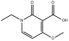 3-Pyridinecarboxylicacid,1-ethyl-1,2-dihydro-4-methoxy-2-oxo-(9CI) 结构式