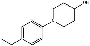 4-Piperidinol,1-(4-ethylphenyl)-(9CI) 结构式