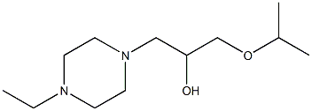 1-Piperazineethanol,4-ethyl-alpha-[(1-methylethoxy)methyl]-(9CI) 结构式