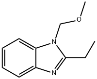 1H-Benzimidazole,2-ethyl-1-(methoxymethyl)-(9CI) 结构式