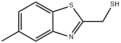 2-Benzothiazolemethanethiol,5-methyl-(9CI) 结构式
