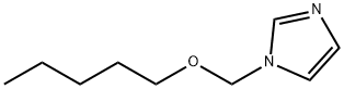 1H-Imidazole,1-[(pentyloxy)methyl]-(9CI) 结构式