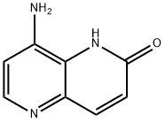1,5-Naphthyridin-2(1H)-one,8-amino-(9CI) 结构式