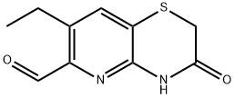 2H-Pyrido[3,2-b]-1,4-thiazine-6-carboxaldehyde,7-ethyl-3,4-dihydro-3-oxo-(9CI) 结构式