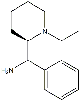 2-Piperidinemethanamine,1-ethyl-alpha-phenyl-,(alphaR,2R)-rel-(9CI) 结构式