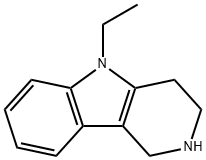 1H-PYRIDO[4,3-B]INDOLE,5-ETHYL-2,3,4,5-TETRAHYDRO-(9CI) 结构式
