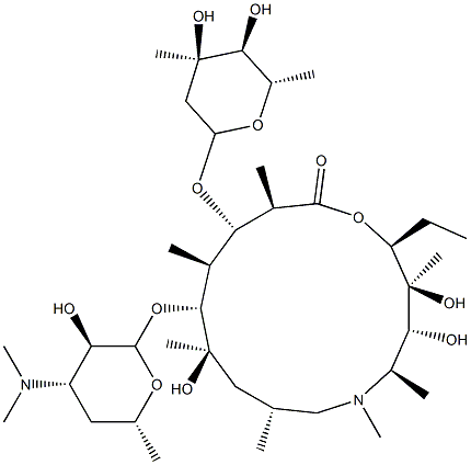 阿奇霉素C 结构式