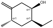 Cyclohexanol, 2-ethyl-4-methyl-5-methylene-, (1R,2S,4S)-rel- (9CI) 结构式