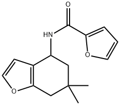 2-Furancarboxamide,N-(4,5,6,7-tetrahydro-6,6-dimethyl-4-benzofuranyl)-(9CI) Structure