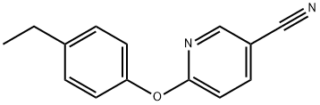 3-Pyridinecarbonitrile,6-(4-ethylphenoxy)-(9CI) 结构式