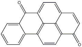 Benzo(A)pyrene-1,6-dione, radical ion(1-) 结构式