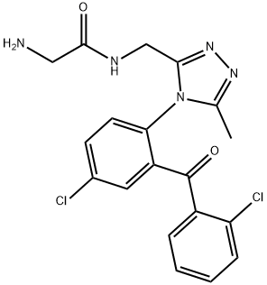 triazolo-benzophenone 结构式