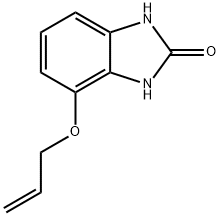 2H-Benzimidazol-2-one,1,3-dihydro-4-(2-propenyloxy)-(9CI) 结构式