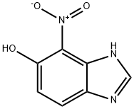 1H-Benzimidazol-5-ol,4-nitro-(9CI) 结构式