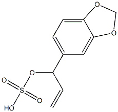 1'-sulfoxysafrole 结构式