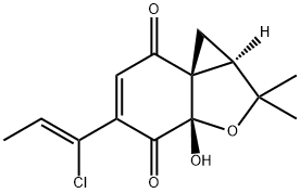 mycorrhizin A 结构式