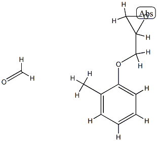 甲醛与2-甲基苯酚缩水甘油基醚的聚合物 结构式