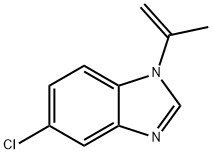 1H-Benzimidazole,5-chloro-1-(1-methylethenyl)-(9CI) 结构式