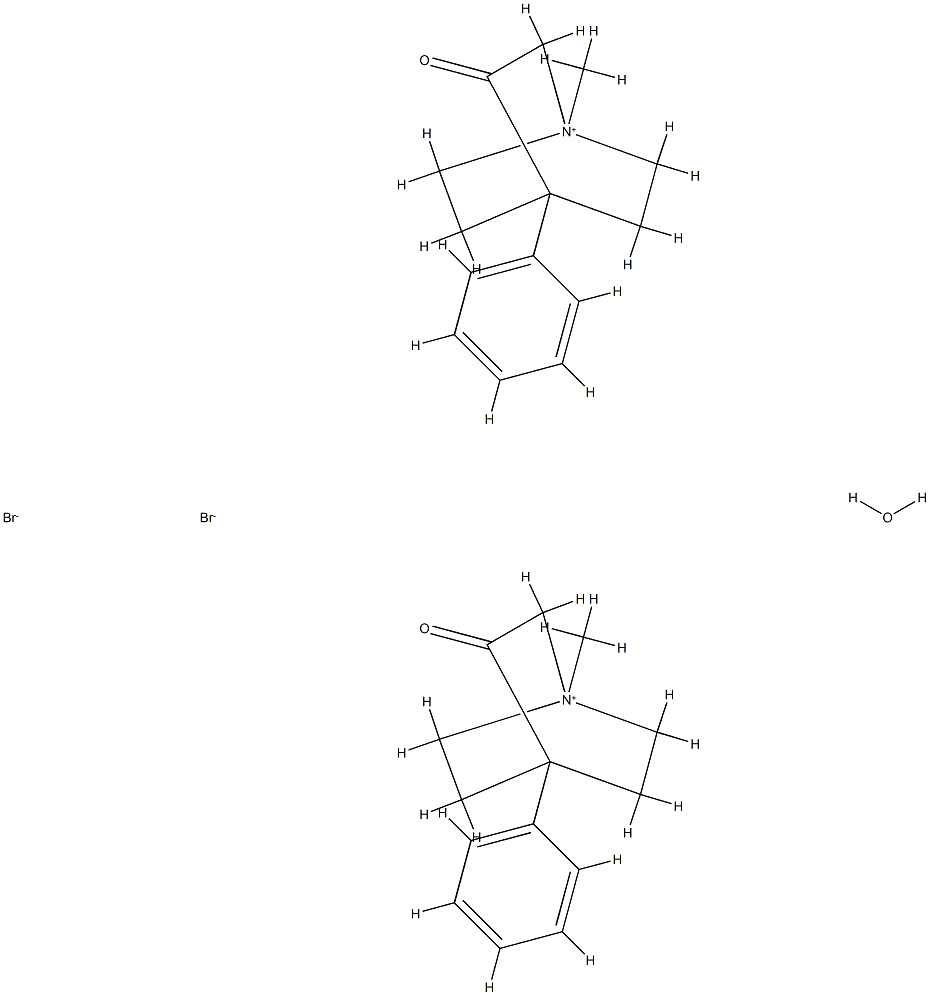 奎纽溴铵 结构式