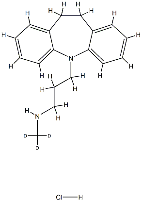 地昔帕明 D3盐酸盐 结构式