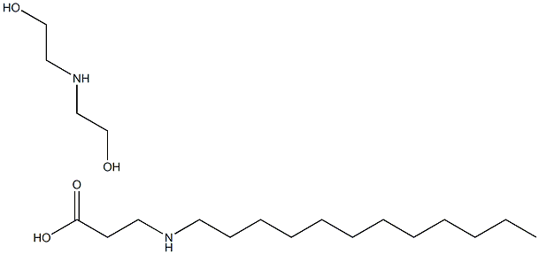 月桂氨基丙酸DEA盐 结构式