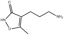 3(2H)-Isoxazolone,4-(3-aminopropyl)-5-methyl-(9CI) 结构式