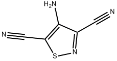 3,5-Isothiazoledicarbonitrile,4-amino-(9CI) 结构式
